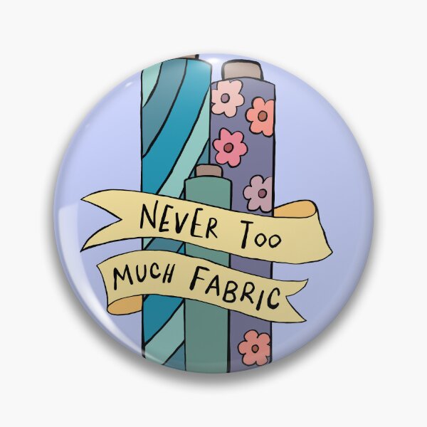 Item preview, Never too much fabric - craft design  designed and sold by aziza-doodles.