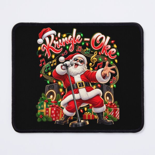 Item preview, KRINGLE-OKE — Santa’s Taking the Mic! designed and sold by signshirtz.