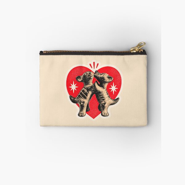 Item preview, Dancing Colima Dogs Love Heart designed and sold by El Brown Mercado.
