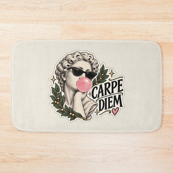 Item preview, Carpe Diem Classical Statue Bubblegum Pop Art Design designed and sold by MetaModel Editions.