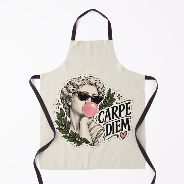 Item preview, Carpe Diem Classical Statue Bubblegum Pop Art Design designed and sold by MetaModel Editions.