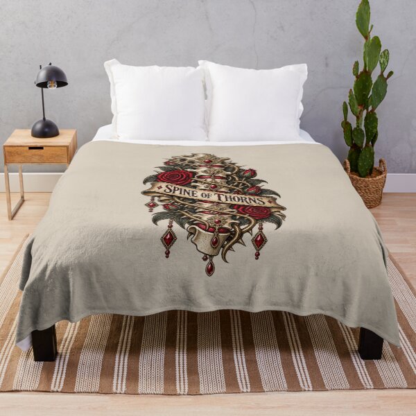 Item preview, Spine of Thorns Gothic Roses Dark Anatomical Design designed and sold by MetaModel Editions.