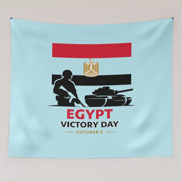 Item preview, Egypt Victory Day – October 6 designed and sold by Dew Drop Designs.