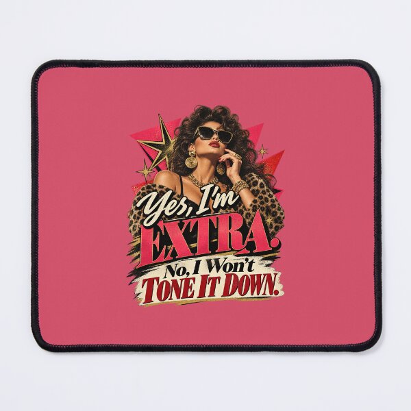 Item preview, Yes I’m Extra Retro Diva designed and sold by Dopamine Department.