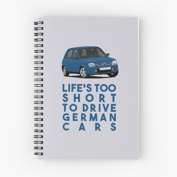 Item preview, Life's Too Short to Drive German Cars - Nissan Micra designed and sold by knappidesign.