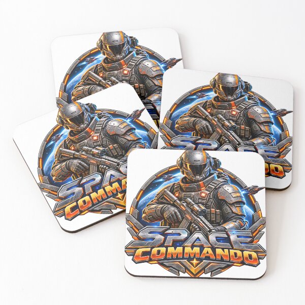 Item preview, Space Commando Logo designed and sold by Moviebuff91.