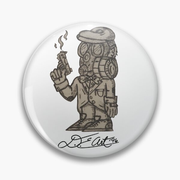 Item preview, Gas Masked Mobster designed and sold by D.E.Art96.