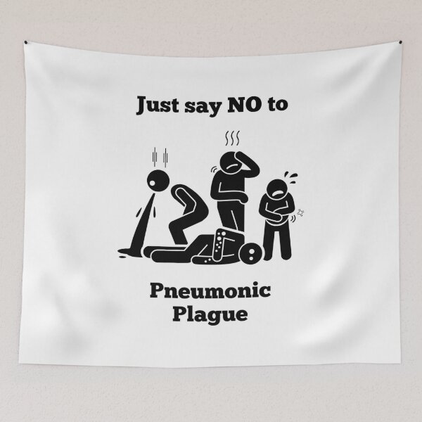 Item preview, JUST SAY NO TO PNEUMONIC PLAGUE designed and sold by lovewhatyoudo.