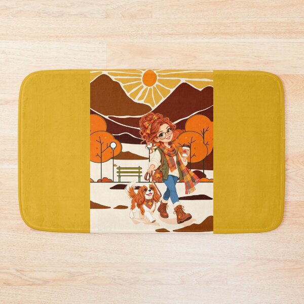 Item preview, A WALK INN THE CRISP AUTUMN AIR designed and sold by Tammera.
