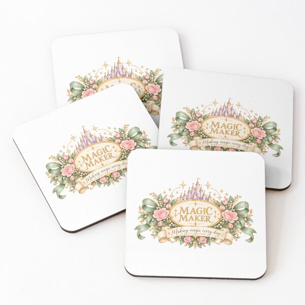 Item preview, Magic Maker – Fairytale Castle, Pink Roses - Cast Member designed and sold by Little Storybook Studio.