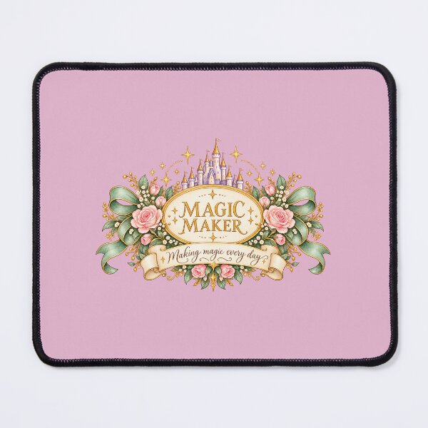 Item preview, Magic Maker – Fairytale Castle, Pink Roses - Cast Member designed and sold by Little Storybook Studio.