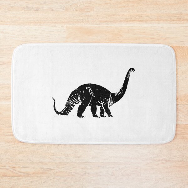 Item preview, Dinosaur Wall Art, Brontosaurus Print, Black and White Dinosaur Nursery Decor designed and sold by RickE.