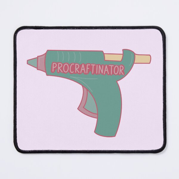 Item preview, Procrastinator - craft humor - funny procrastination design designed and sold by aziza-doodles.