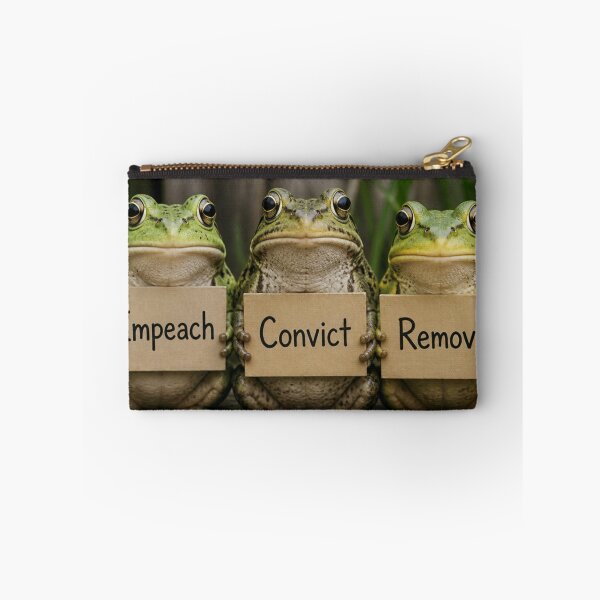 Item preview, Impeach, Convict, Remove - Obey the Frogs. designed and sold by shakespeare1212.