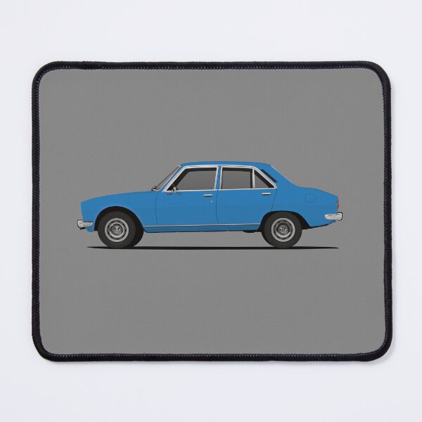 Item preview, Blue PUG 04 Sedan Side View designed and sold by knappidesign.