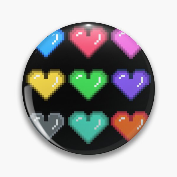Item preview, Heart Pack - Pixel Gaming Hearts designed and sold by RetroRlx.
