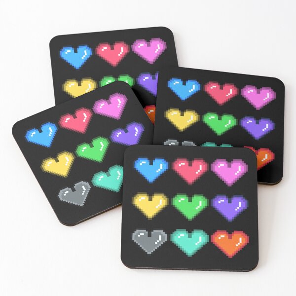 Item preview, Heart Pack - Pixel Gaming Hearts designed and sold by RetroRlx.