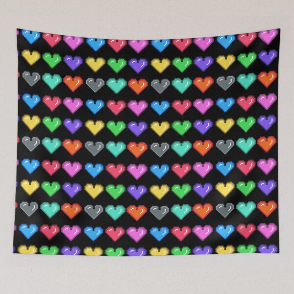 Item preview, Heart Pack - Pixel Gaming Hearts designed and sold by RetroRlx.