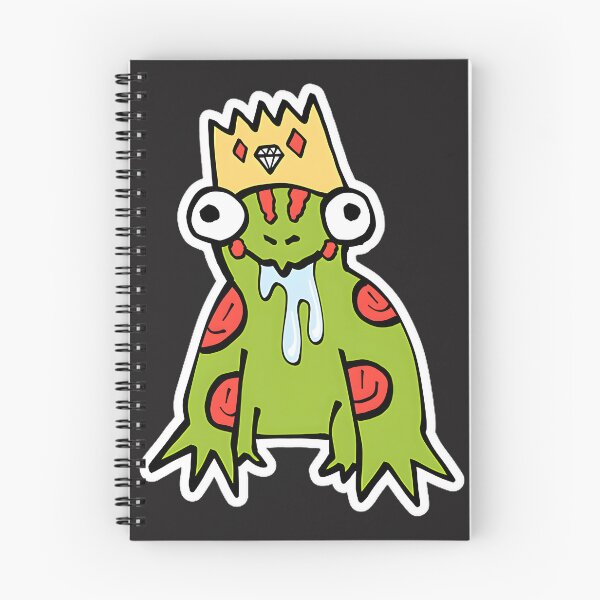 Item preview, Majestic King Frog Illustration with Regal Crown and Royal Design designed and sold by jake124816.