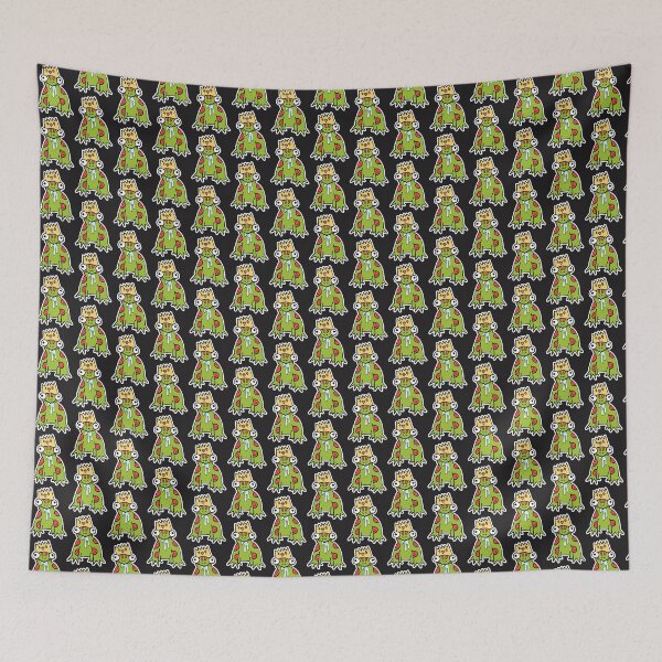 Item preview, Majestic King Frog Illustration with Regal Crown and Royal Design designed and sold by jake124816.