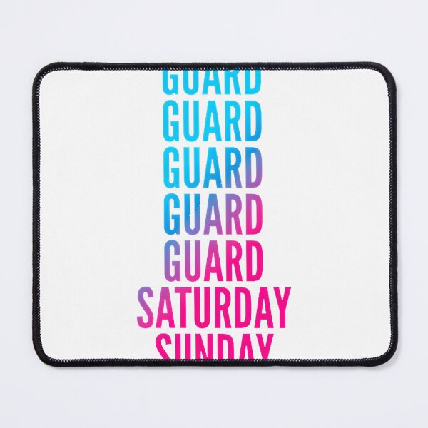 Item preview, Guard Duty Weekend Design for Security Professionals on Saturday and Sunday designed and sold by faxyhaxy1337.