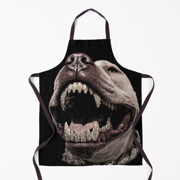 Item preview, Pitbull with Grillz designed and sold by NF Designs Studio DTF.
