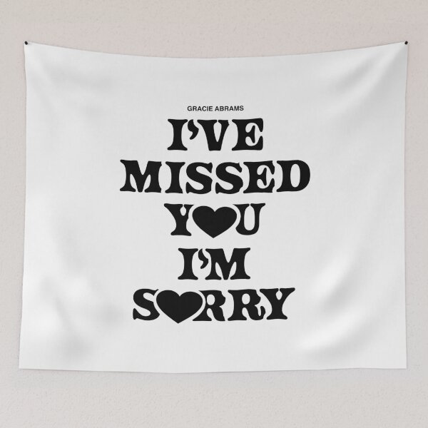 Item preview, Gracie Abrams Merch I've Missed You I'm Sorry designed and sold by khallidaart.