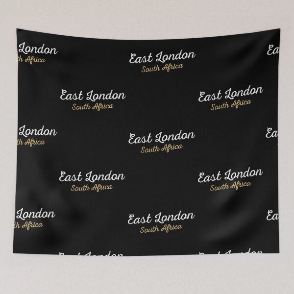 Item preview, East London South Africa Script Travel Souvenir designed and sold by d247.
