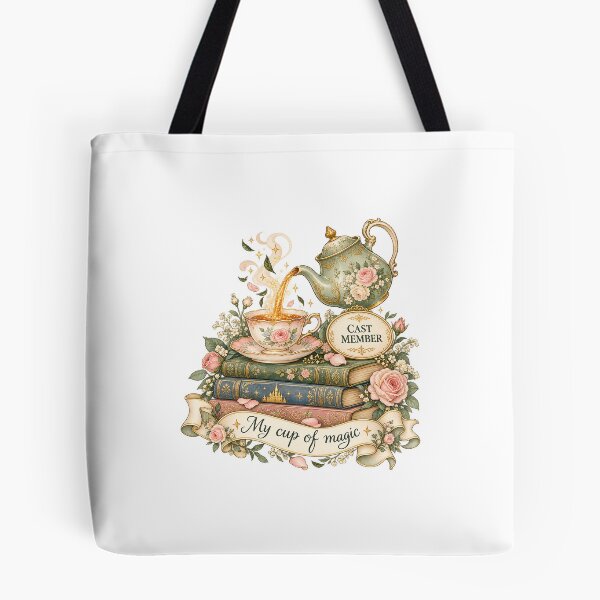 Item preview, Cast Member – My Cup of Magic | Vintage Floral Tea & Storybooks designed and sold by Little Storybook Studio.