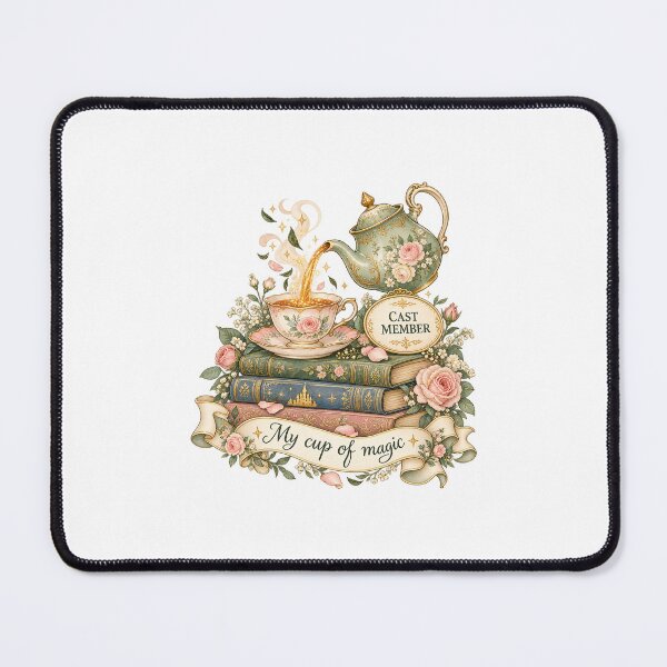 Item preview, Cast Member – My Cup of Magic | Vintage Floral Tea & Storybooks designed and sold by Little Storybook Studio.