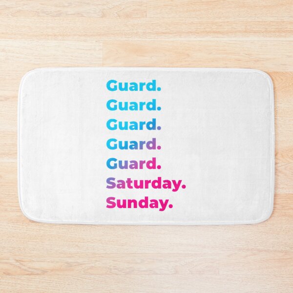 Item preview, Weekend Guard Design for Saturday and Sunday Protection designed and sold by faxyhaxy1337.