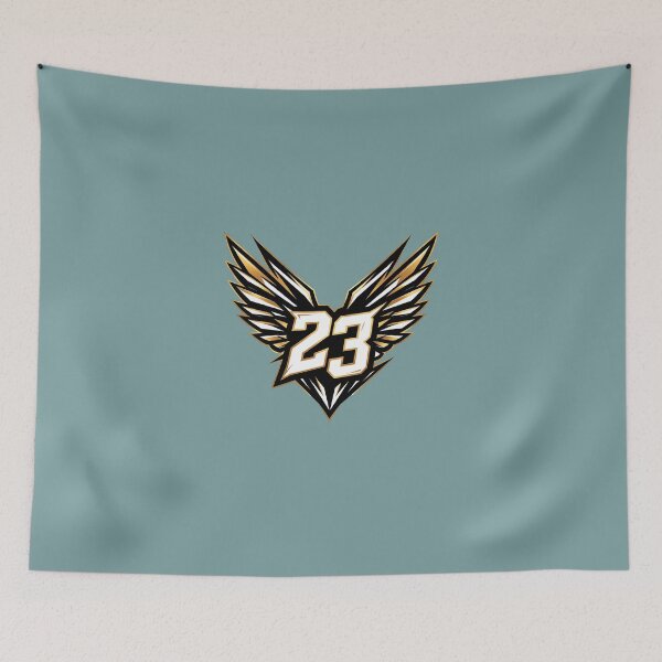 Item preview, Number 23 with Wings designed and sold by BladiWChampion.