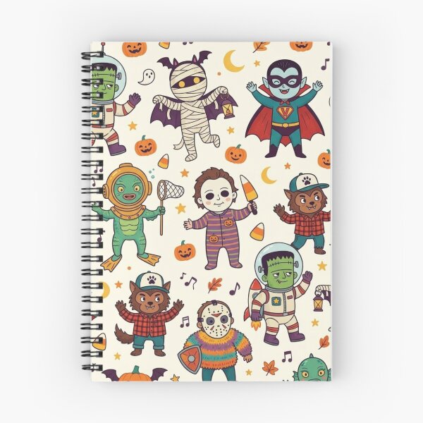 Item preview, halloween cute monsters spooky designed and sold by Bywithrose instant studio.