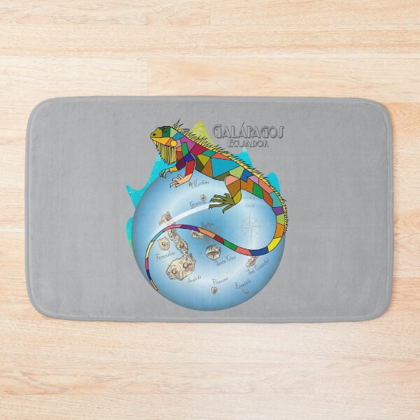 Item preview, Galapagos marine iguana in colors designed and sold by leeloolook.