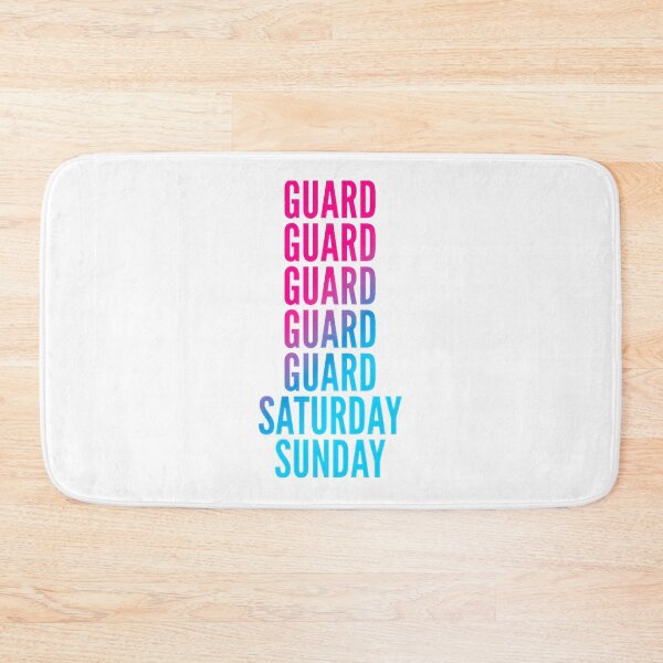 Item preview, Guard Work Week Schedule Design for Security Professionals designed and sold by faxyhaxy1337.