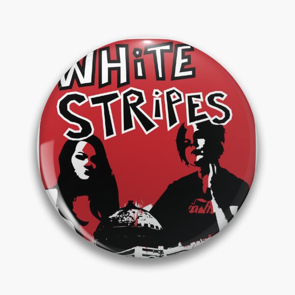 Item preview, White Stripes Original Custom Vintage Music Poster Wall Art designed and sold by Cool Robot Bro..