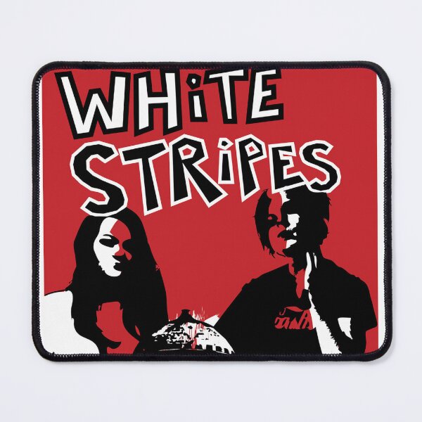 Item preview, White Stripes Original Custom Vintage Music Poster Wall Art designed and sold by Cool Robot Bro..