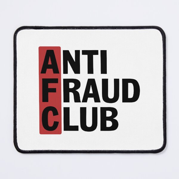 Item preview, Nick Shirley Merch Anti Fraud Club Logo designed and sold by khallidaart.