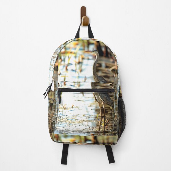 Item preview, Garza azul en alerta designed and sold by Kay Brewer.