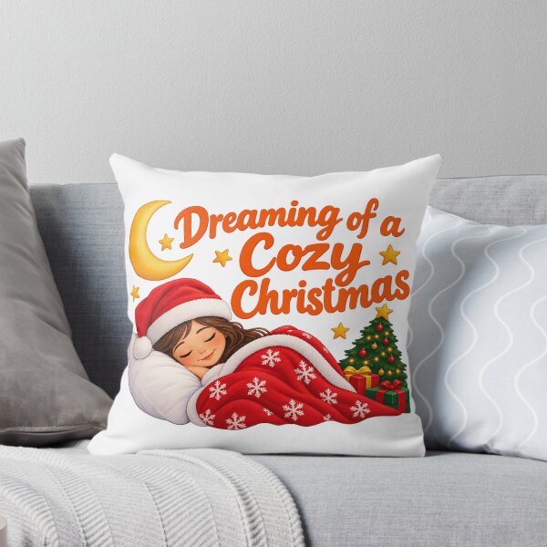 Item preview, Dreaming of a Cozy Christmas – Christmas Sleep Design designed and sold by Deepsleepstudio.