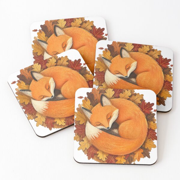 Item preview, Fall Woodland Animal Illustration designed and sold by unadeara.