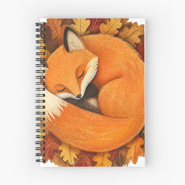Item preview, Fall Woodland Animal Illustration designed and sold by unadeara.