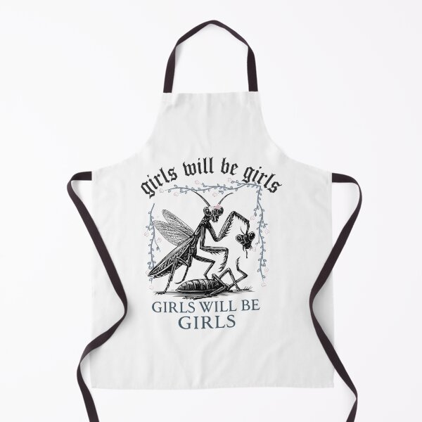 Item preview, Girls Will Be Girls: Funny Dark Humor Black designed and sold by Designart68.