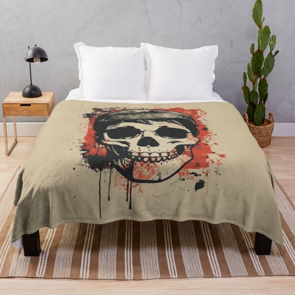Item preview, Biker Skull Cap Gothic Horror Art designed and sold by ERODED SELF.