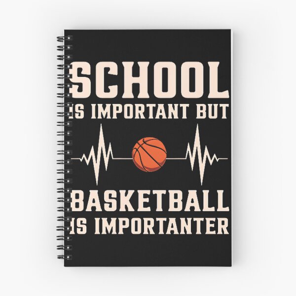 Item preview, Retro School Is Important But Basketball Is Importanter Design for Sports Fans designed and sold by theradishspirit.