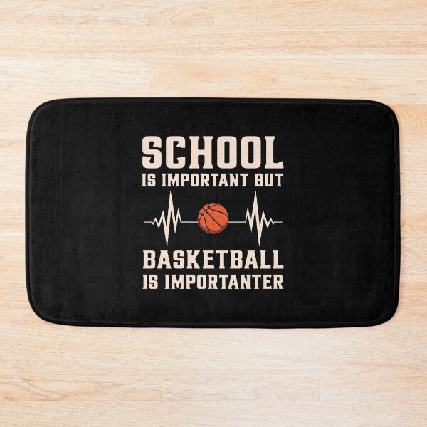 Item preview, Retro School Is Important But Basketball Is Importanter Design for Sports Fans designed and sold by theradishspirit.