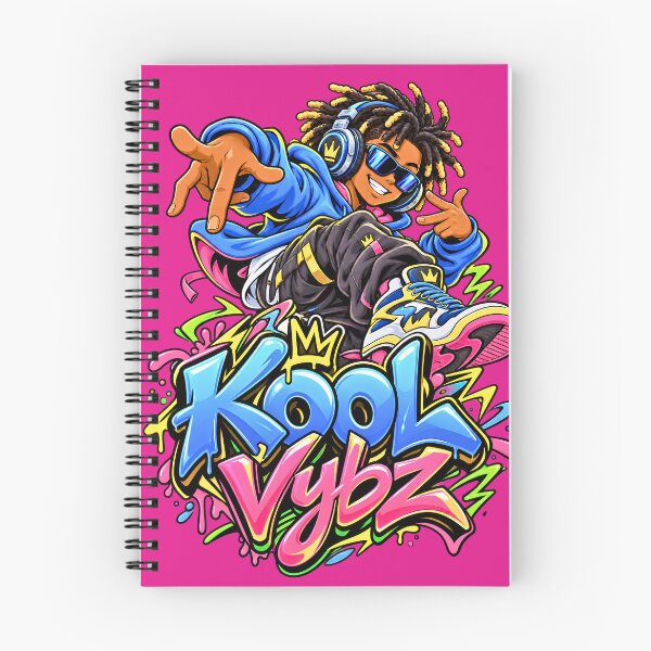 Item preview, KOOL Vybz – Colourful Graffiti Headphone Kid designed and sold by digitalbob60.