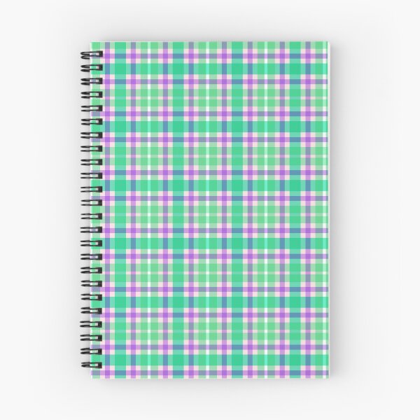 Item preview, Blueberry Mint simil tartan pattern design designed and sold by Aoko.