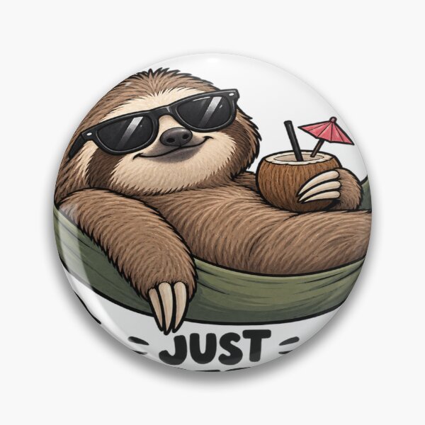 Item preview, Funny Sloth – Conserving Energy designed and sold by RayliVerse.