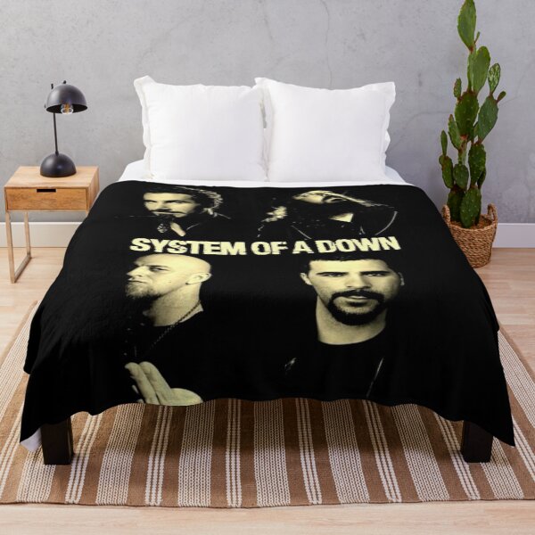 Item preview, System Of A Down Original Custom Vintage Music Poster Wall Art designed and sold by Cool Robot Bro..